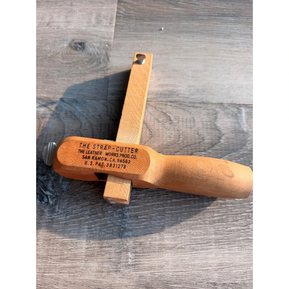 Leather Works Prod Co Strap Cutter Unisex OS Brown Good Wood Tool 3831279